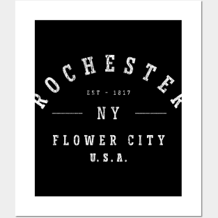 Flower City USA - Hometown Pride - Rochester design Posters and Art